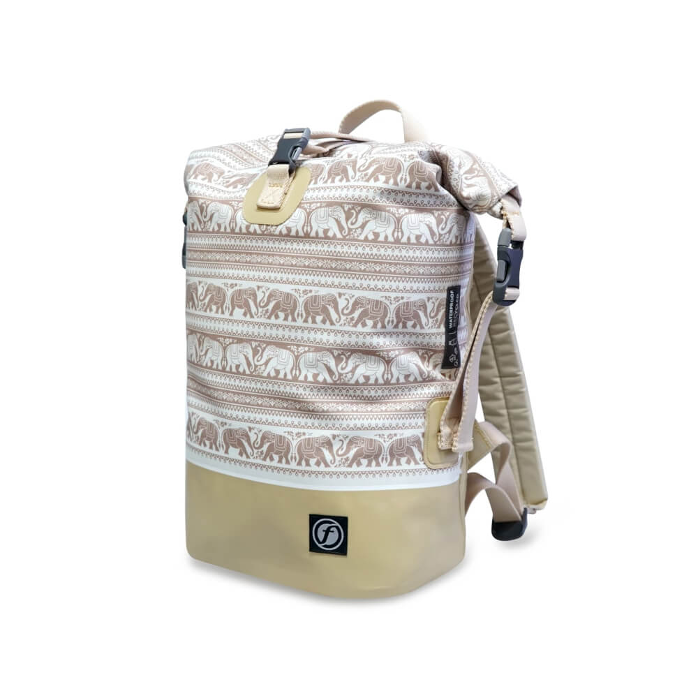 กระเป๋าเป้กันน้ำ FEELFREE MINI DRY TANK CHANG รุ่นช้าง ความจุ 12 ลิตร สีแทน